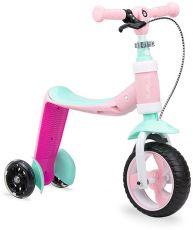 Самокат - біговел 2 в 1 MoMi Elios pink